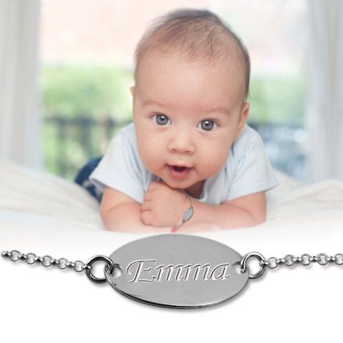 Sterling Silver Baby Bracelet - K Charms