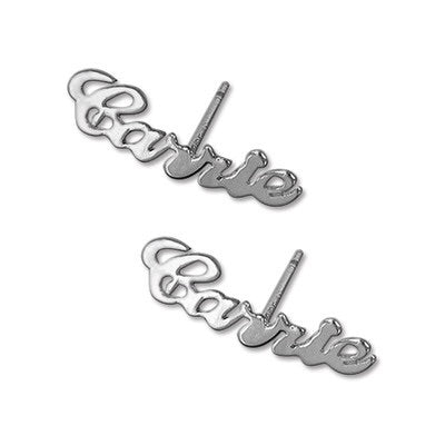 Classic Name Earrings - K Charms