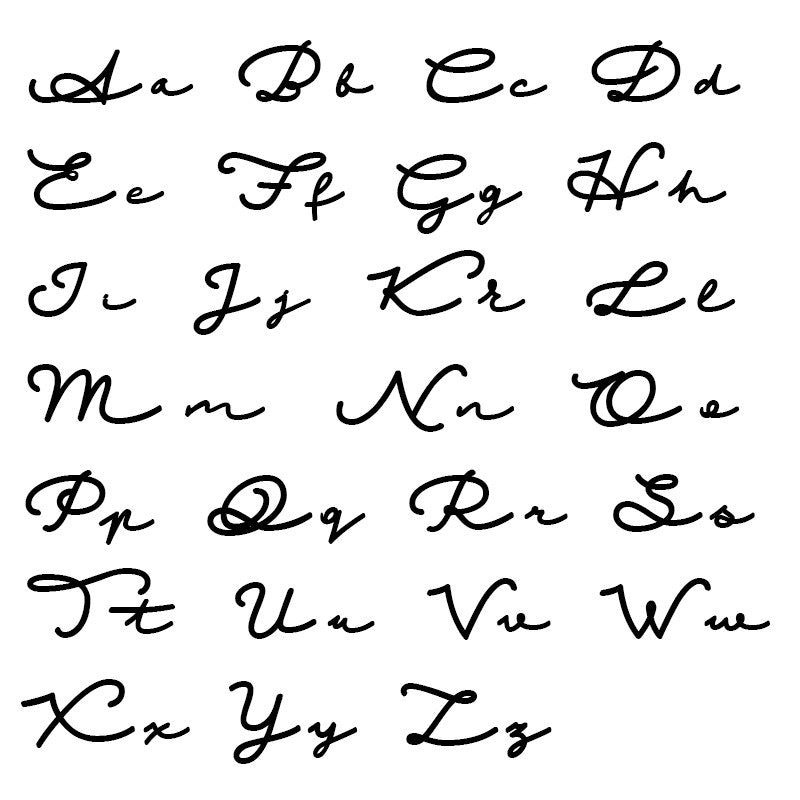 Signature Style Name Necklace - K Charms