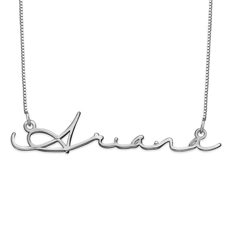 Signature Style Name Necklace - K Charms