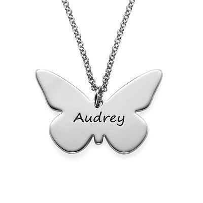 Butterfly Name Necklace - K Charms
